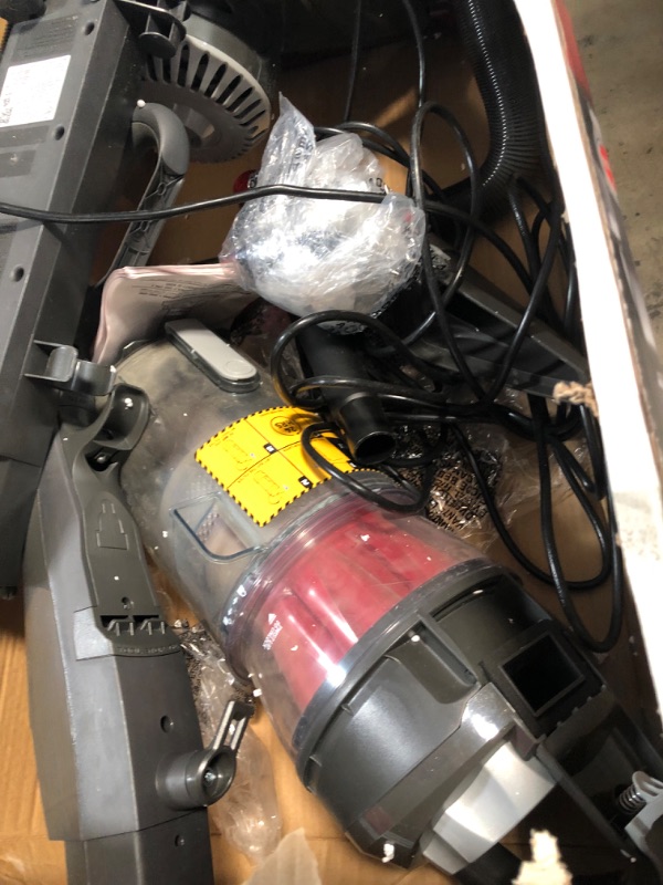 Photo 2 of Hoover WindTunnel 3 Max Performance Pet, Bagless Upright Vacuum Cleaner, HEPA Media Filtration, For Carpet and Hard Floor, UH72625, Red