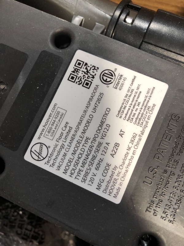 Photo 5 of Hoover WindTunnel 3 Max Performance Pet, Bagless Upright Vacuum Cleaner, HEPA Media Filtration, For Carpet and Hard Floor, UH72625, Red