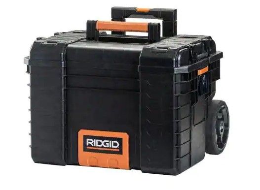 Photo 1 of 22 in. Pro Gear Cart Tool Box in Black

