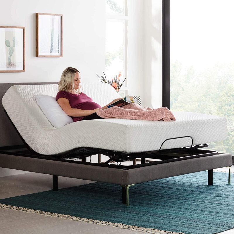 Photo 1 of **BASE ONLY**- LINENSPA Adjustable Bed Base - Motorized Head and Foot Incline - Queen
