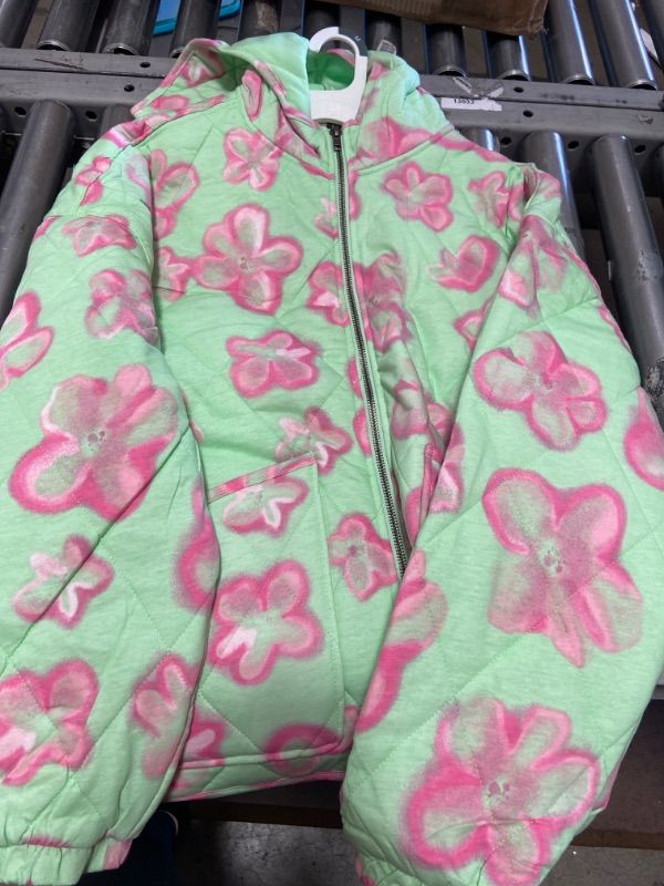 Photo 1 of Hooded Quilted Jacket - Wild Fable™- medium
