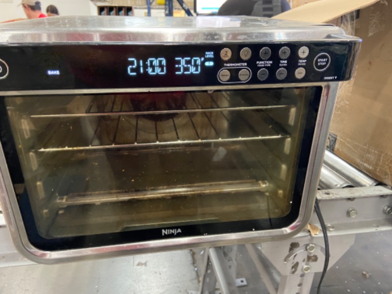 Photo 3 of *USED/DIRTY*- Ninja-DT200-Foodi-8-in-1-XL Pro Air Fry Oven Large Countertop Convection Oven (Renewed)
