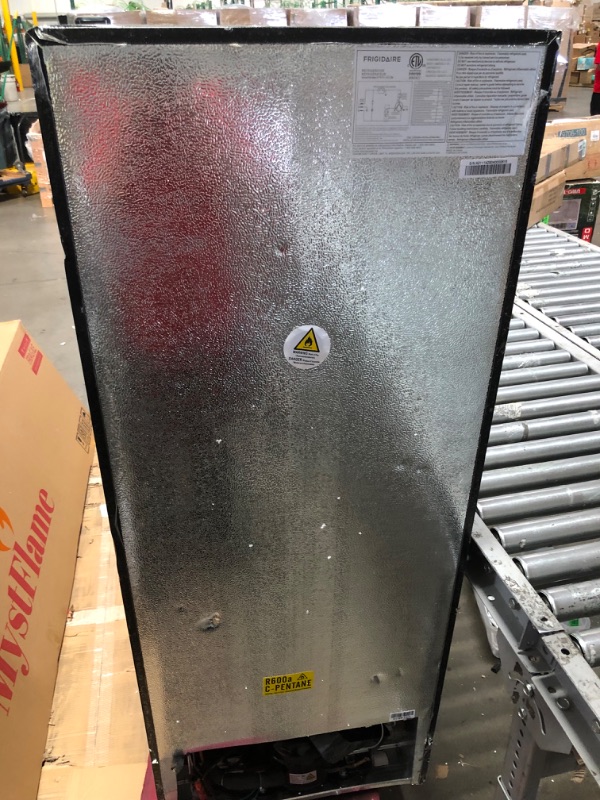 Photo 1 of **PARTS ONLY**
Frigidaire EFR751, 2 Door Apartment Size Refrigerator with Freezer, 7.2 cu ft, Platinum Series, Stainless Steel, 7.5
