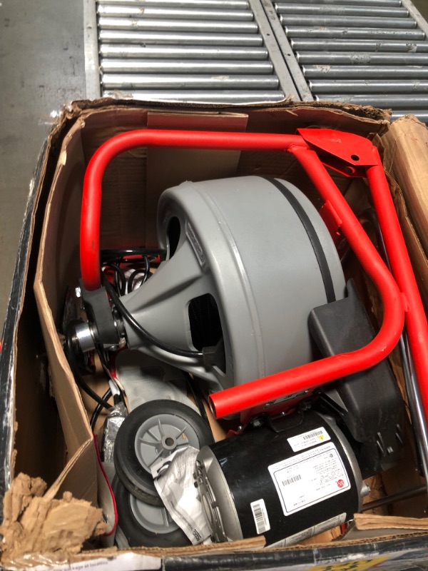 Photo 2 of (DOES NOT FUNCTION)RIDGID 52363 K400 Drain Cleaner Machine w/ 3/8" x 75ft Cable