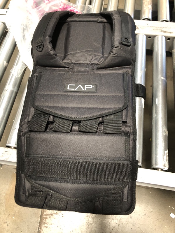 Photo 4 of CAP Barbell 20-150 Lb Adjustable Weighted Vest, Regular and Short Options
