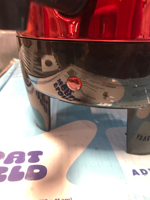 Photo 1 of (DOES NOT FUNCTION)Gastrorag 30 Cup Commercial Coffee Urn, Frozen Red

