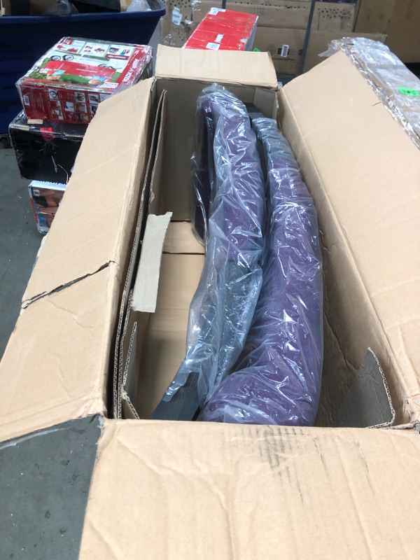 Photo 4 of INCOMPLETE Roundhill Furniture Leviton Solid Wood Asons Dining Chair in Purple (Set of 2)
