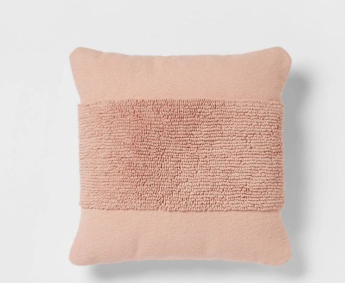 Photo 1 of 18" X 18" Modern Tufted Square Throw Pillow - Project 62™

