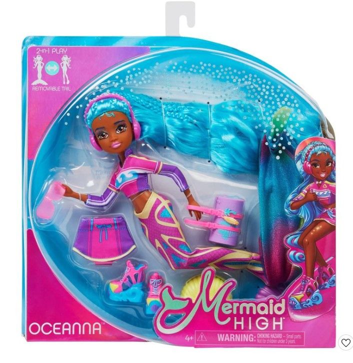 Photo 1 of 3PACK - Mermaid High Oceanna Fashion Doll

