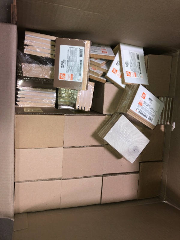 Photo 5 of -NONREFUNDABLE -SOLD AS IS ! 
Pallet of assorted Pergo Outlast Waterproof Laminate Wood Flooring vinyl samples, assorted colors and sizes, more than 15 different shades 