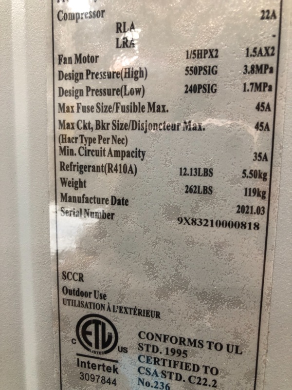 Photo 6 of MrCool 3-ft 48000 BTU/H Inverter Cooling Condenser, 4700 CFM
