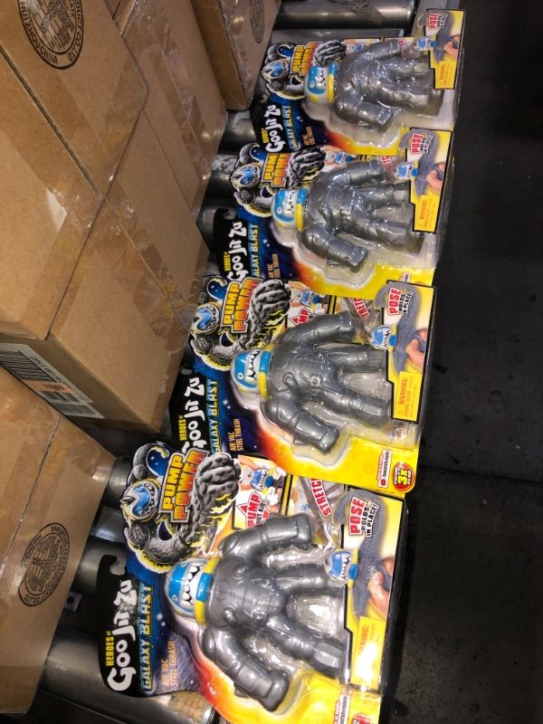 Photo 2 of 4pack -Heroes of Goo Jit Zu Galaxy Blast Attack Air Vac Steel Thrash

