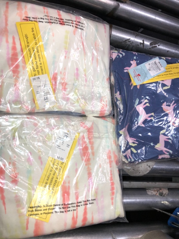 Photo 1 of 3T -Toddler Girls' 4pc Unicorn Snug Fit Pajama Set - Cat & Jack™-3PACK 

