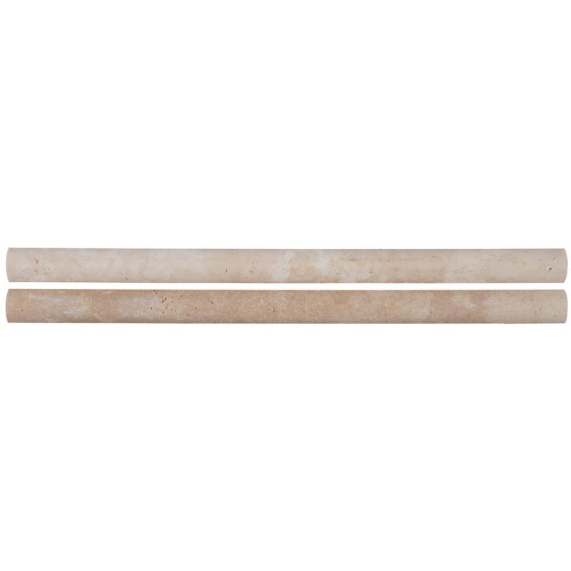 Photo 1 of 
MSI Ivory Pencil Molding 3/4 in. X 12 in. Honed Travertine Wall Tile (20 Ln. Ft./Case)