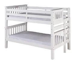 Photo 1 of **INCOMPLETE** BOX 2 OF 2 ONLY**
Abdullah Twin Over Twin Solid Wood Standard Bunk Bed by Andover Mills™ Baby & Kids


