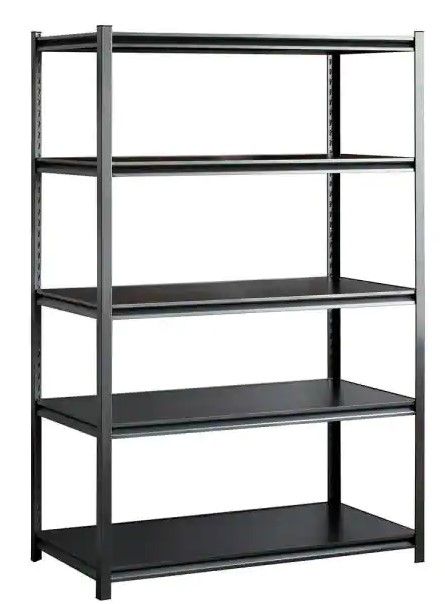 Photo 1 of (SHELVES ONLY SALE; DAMAGED CORNER)
Muscle Rack 5-Tier Steel Shelving Unit (48 in. W x 24 in. D x 72 in. H), pack of 2