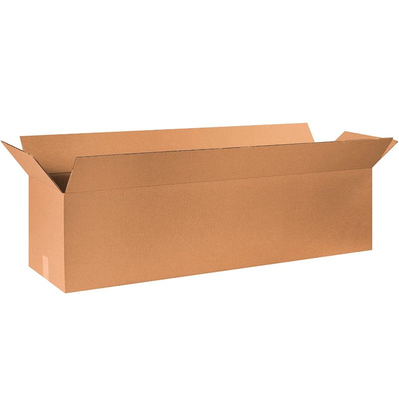 Photo 1 of 10pack- BOX USA  of Long Corrugated Cardboard Boxes, 50" L x 12" W x 12" H, Kraft, Shipping, Packing and Moving
