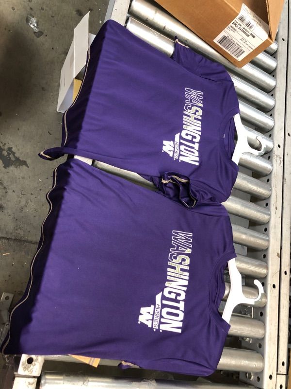 Photo 1 of Boys Washington huskies football shirt size medium 2 pack 