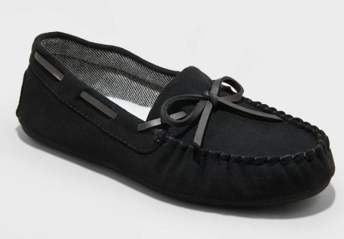 Photo 1 of Boys' Lionel Moccasin Slippers - Cat & Jack™, size 4

