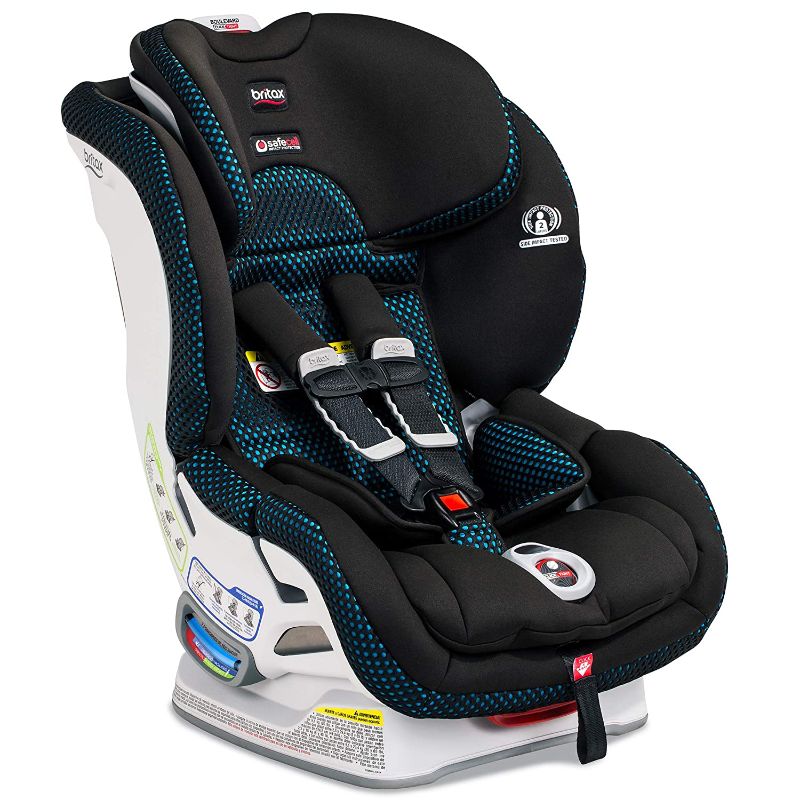 Photo 1 of Britax Boulevard ClickTight Convertible Car Seat, Cool Flow Teal, 20.5x23x23.5 Inch (Pack of 1)
