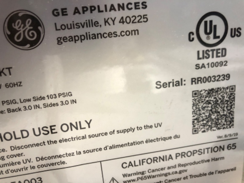 Photo 5 of ***PARTS ONLY*** GE Profile Opal | Countertop Nugget Ice Maker with Side Tank | Portable Ice Machine Makes up to 24 lbs. 