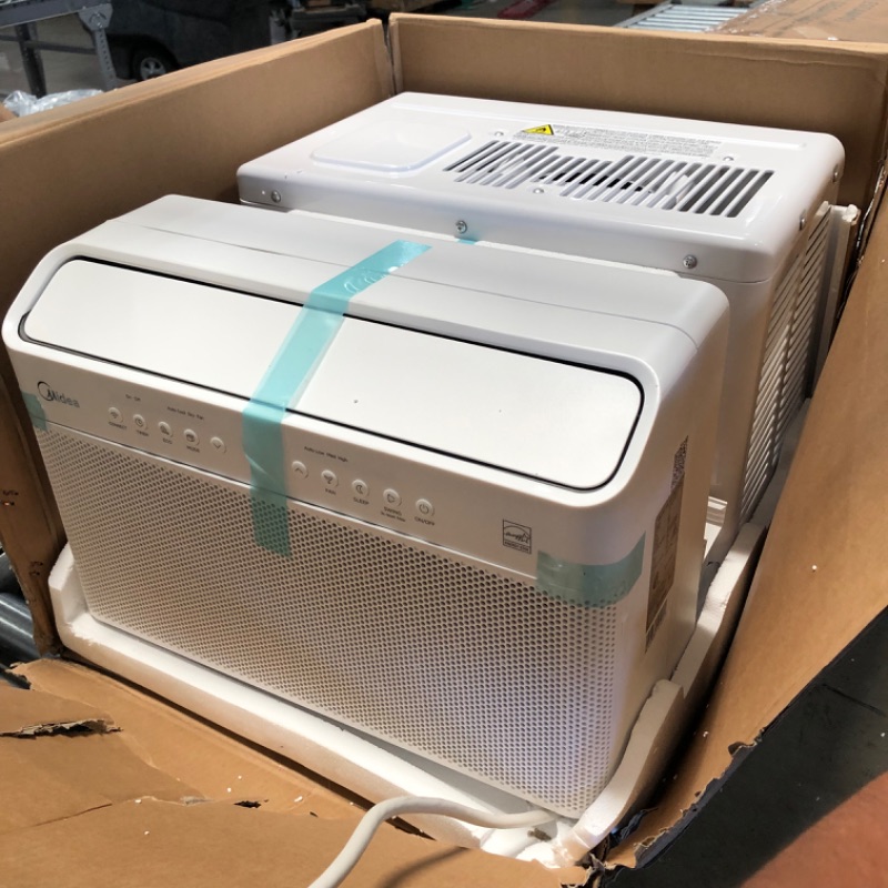 Photo 2 of Midea 8,000 BTU U-Shaped Smart Inverter Window Air Conditioner