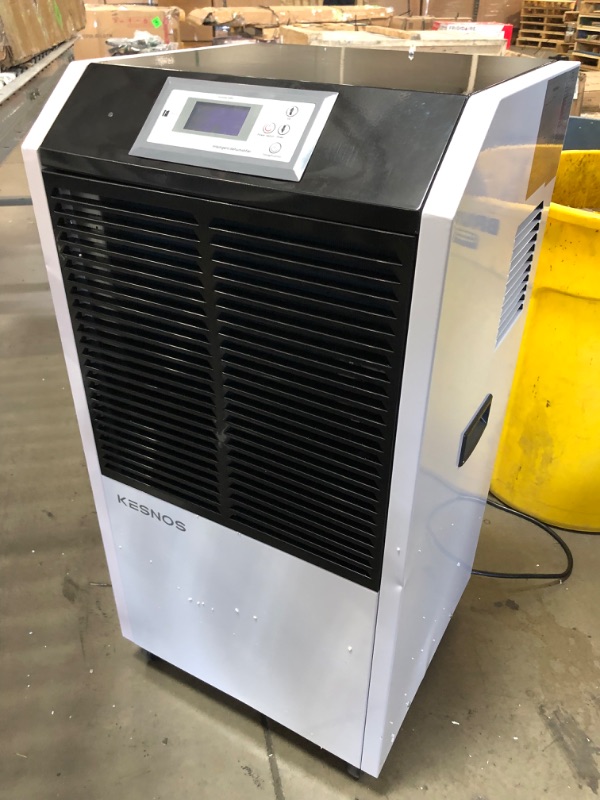 Photo 2 of (Not Functional - Parts Only) Kesnos 232 Pint Commercial Dehumidifier for Basements with Drain Hose for Areas up to 8000 Sq. Ft, Large Industrial Dehumidifier for Moisture Removal
