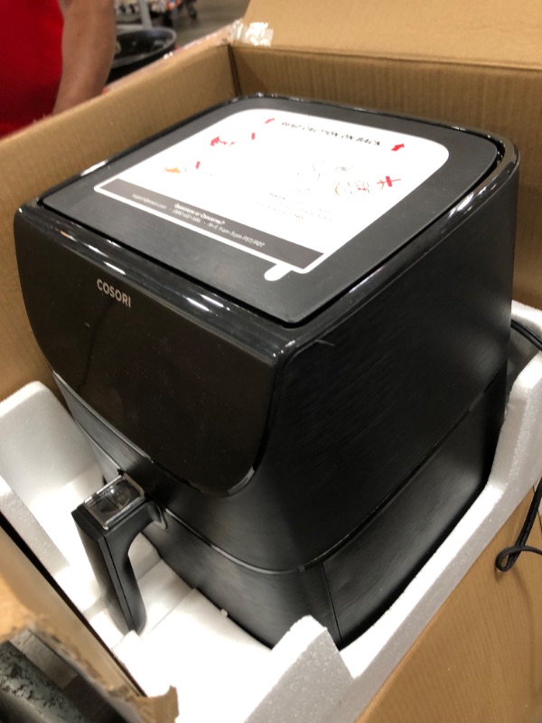 Photo 5 of ***PARTS ONLY*** COSORI Smart Air Fryer xl 5.8QT 13-in-1 cooker can Air Fry, Roast, Bake, 1700W, Large Dishwasher-Safe Square Basket
