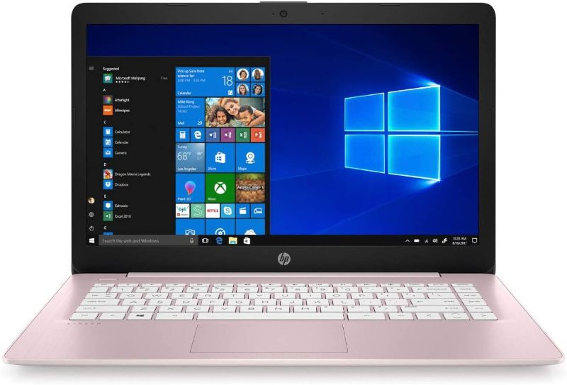 Photo 1 of HP Stream 14-cb Laptop Intel Celeron 4GB RAM 64GB eMMC 14-inch HD WLED
