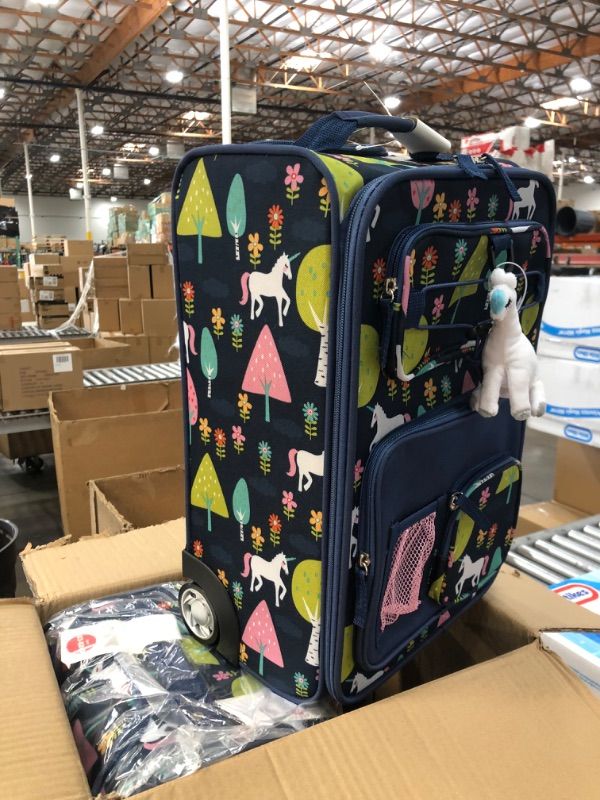 Photo 2 of 2 pack - CRCKT Kids Carry On Luggage 18 Unicorn
