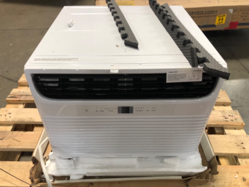 Photo 3 of ***PARTS ONLY*** Frigidaire Window Air Conditioner, 11,000 BTU with Supplemental Heat and Slide Out Chassis, in White
