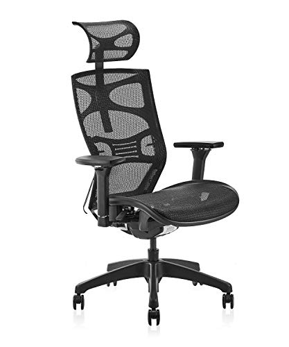 Photo 1 of CLATINA Ergonomic Mesh Executive Chair with 4D Arm Rest and Adaptive Synchronize Seat High Back Swivel for Home Office
