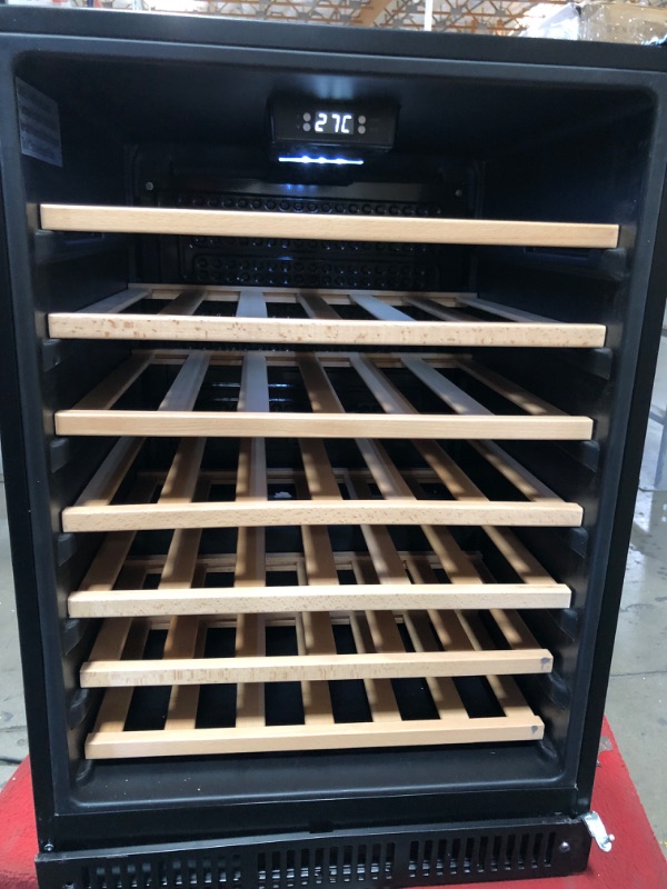 Photo 1 of Parts only !!! Galanz 24 in. 47-Bottle Wine Cooler in Stainless Steel, with Electrical Temperature Control