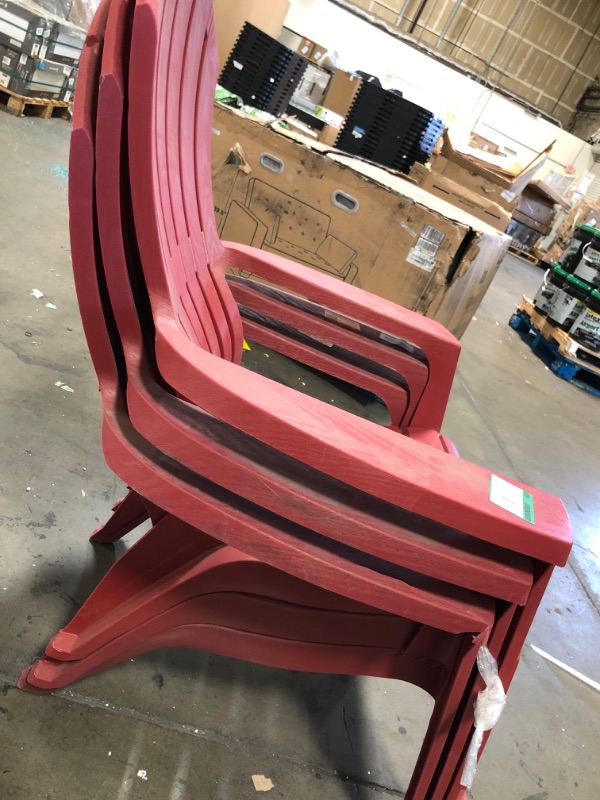 Photo 3 of 3 pack - RealComfort Chili Patio Adirondack Chair
