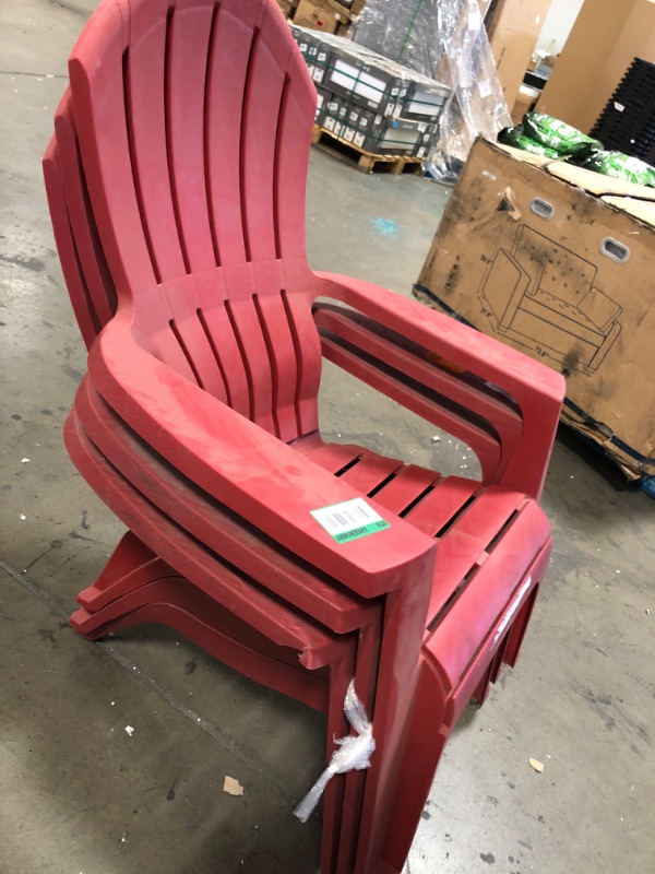 Photo 2 of 3 pack - RealComfort Chili Patio Adirondack Chair
