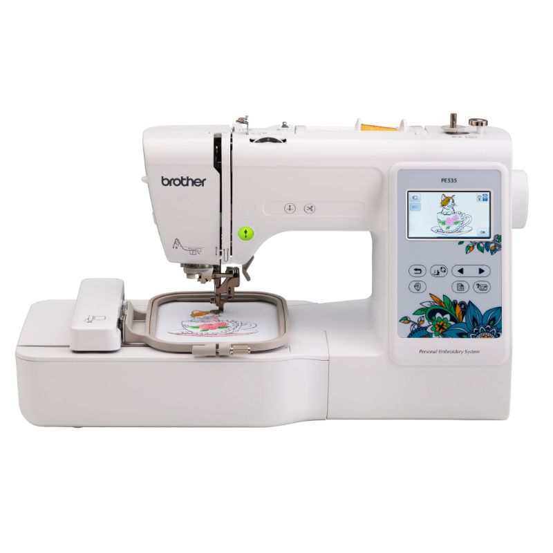 Photo 1 of Brother PE535 Embroidery Machine with Touchscreen Display
