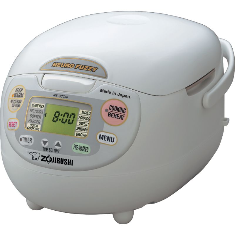 Photo 1 of Zojirushi - Neuro Fuzzy Rice Cooker and Warmer - White
