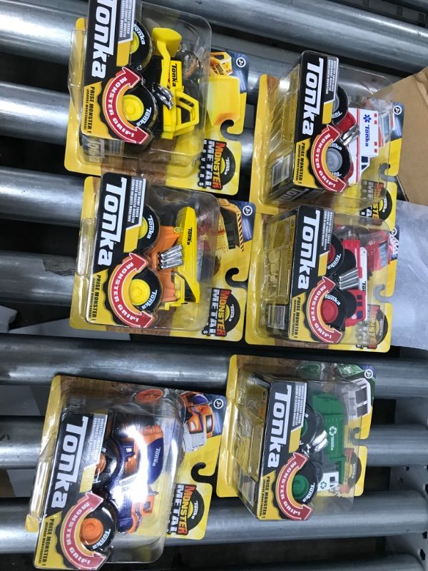 Photo 1 of ***CASE OF 6** Tonka Metal Movers Monster - Dump Truck**MIXED COLORS** 
