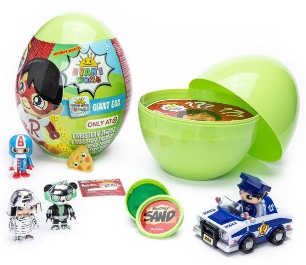 Photo 1 of **CASE OF 2** Ryan's World TAG with Ryan Giant Egg (Target Exclusive)
