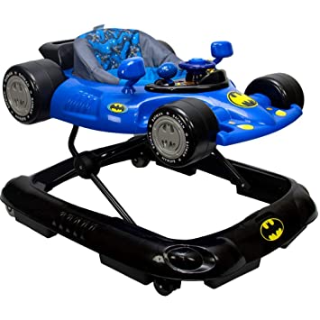 Photo 1 of KidsEmbrace Batman Baby Activity Walker, DC Comics Car, Music and Lights, Blue
