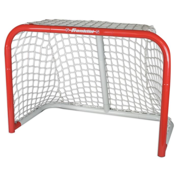 Photo 1 of Franklin Sports NHL Mini Steel Street Hockey Goal - Kids Mini Skills Street Hockey Net - 28" x 20" - Perfect Youth Training Goal
