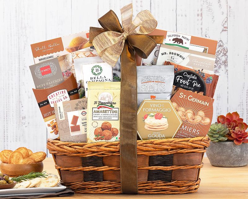 Photo 1 of ** EXP: 2022 - JUL - 31 ***    *** NON-REFUNDABLE ***   *** SOLD AS IS ***
Wine Country Gift Baskets The Connoisseur Gourmet Gift Basket, Various, Pack of 1, 1 Count
