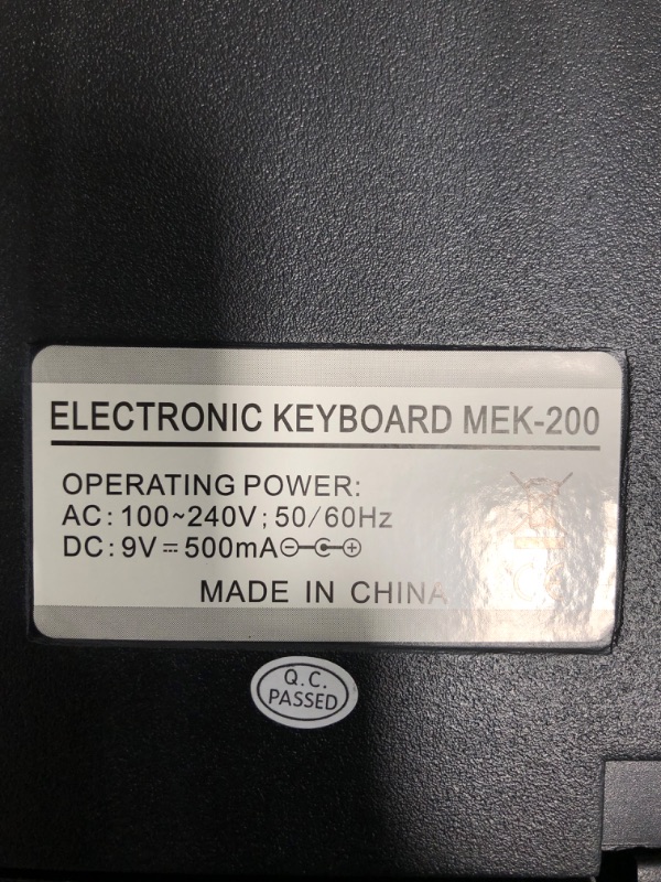 Photo 3 of Moukey Keyboard Piano, 61 Key Piano Keyboard, Full-Size Electric Piano, Superior Sound, Powerful Functions, Durable keys, Electric Keyboard with Music Stand and Power Adapter, Portable Music Keyboard
