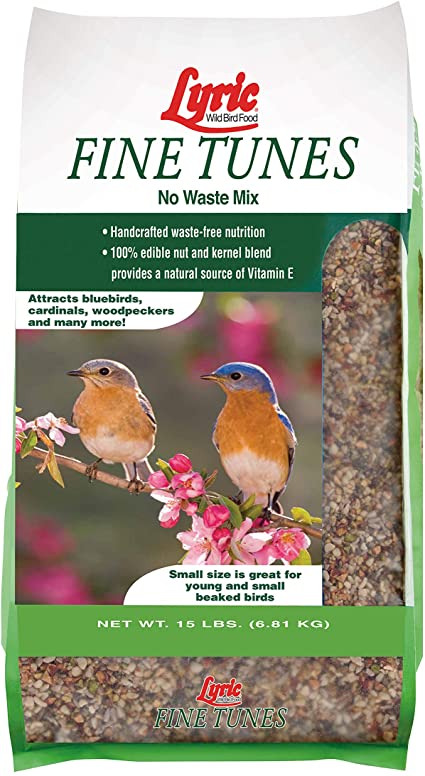 Photo 1 of Lyric 2647440 Fine Tunes No Waste Bird Seed Mix, 15 lb
