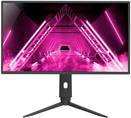 Photo 1 of Monoprice QHD IPS Gaming Display - 32inch, 2560x1440p, QHD, 165Hz, 1ms, Height Adjustable Stand, 2X HDMI 2.0 and 2X DisplayPort 1.2 - Dark Matter Series