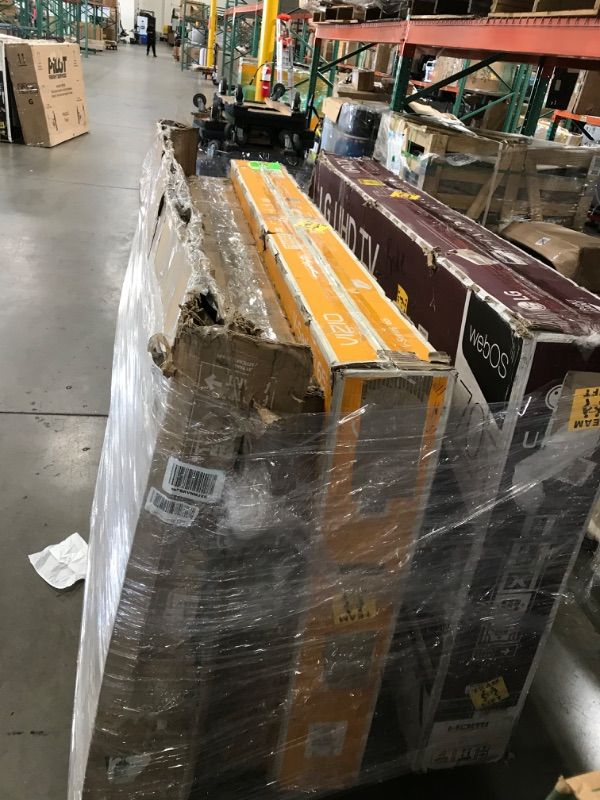 Photo 2 of PALLET OF ASSORTED DAMAGED TVS AND MONITORS SOLD AS IS NON REFUNDABLE
