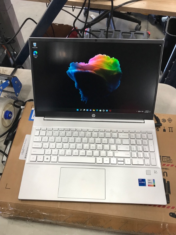 Photo 2 of 2021 HP Pavilion 15.6" Fhd 1920X1080 IPS Laptop, 11th Gen Intel Core i7-1165G7 8GB Ram 128GB M.2 SSD backlit Wifi 6 ,Windows 10 Home 64 Plus, Silver