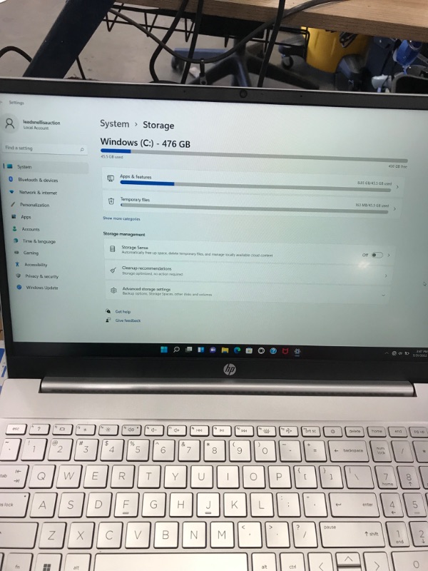 Photo 3 of 2021 HP Pavilion 15.6" Fhd 1920X1080 IPS Laptop, 11th Gen Intel Core i7-1165G7 8GB Ram 128GB M.2 SSD backlit Wifi 6 ,Windows 10 Home 64 Plus, Silver