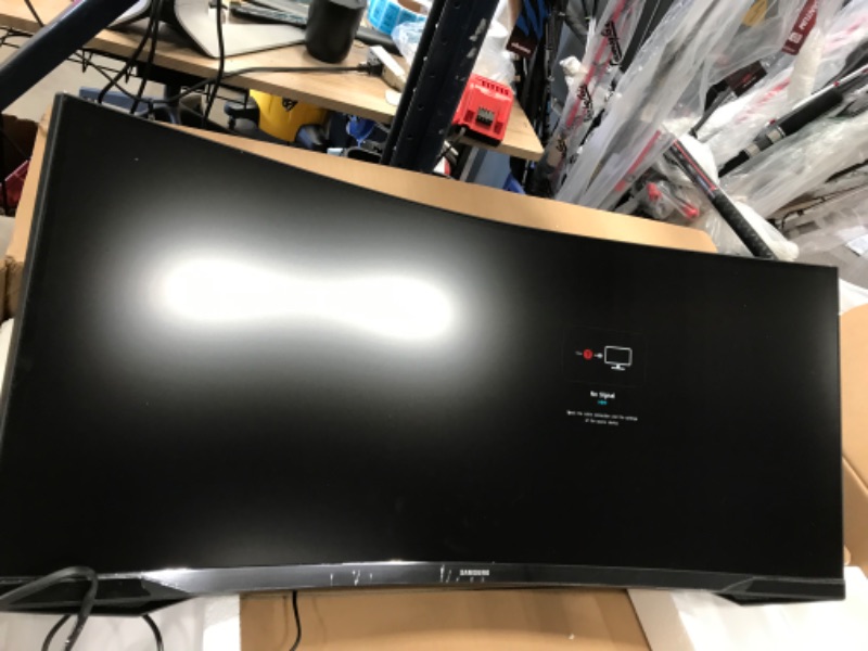 Photo 2 of SAMSUNG 34-Inch Odyssey G5 Ultra-Wide Gaming Monitor with 1000R Curved Screen, 165Hz, 1ms, FreeSync Premium, WQHD (LC34G55TWWNXZA, 2020 Model), Black