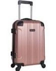 Photo 1 of (DERAILED ZIPPER; DAMAGED ZIPPER CONNECTION)
KENNETH COLE REACTION Out Of Bounds Luggage Collection Lightweight Durable Hardside 4-Wheel Spinner Travel Suitcase Bags, Rose Gold, 24-Inch Checked